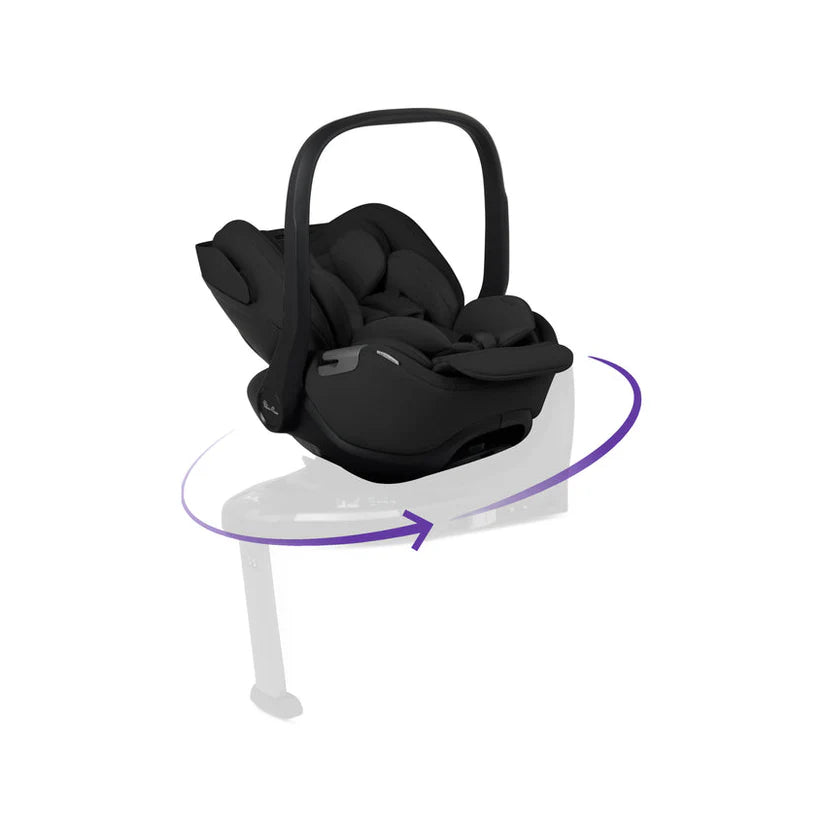Silver Cross Nia Onyx Compact Travel System - 8 Piece Bundle