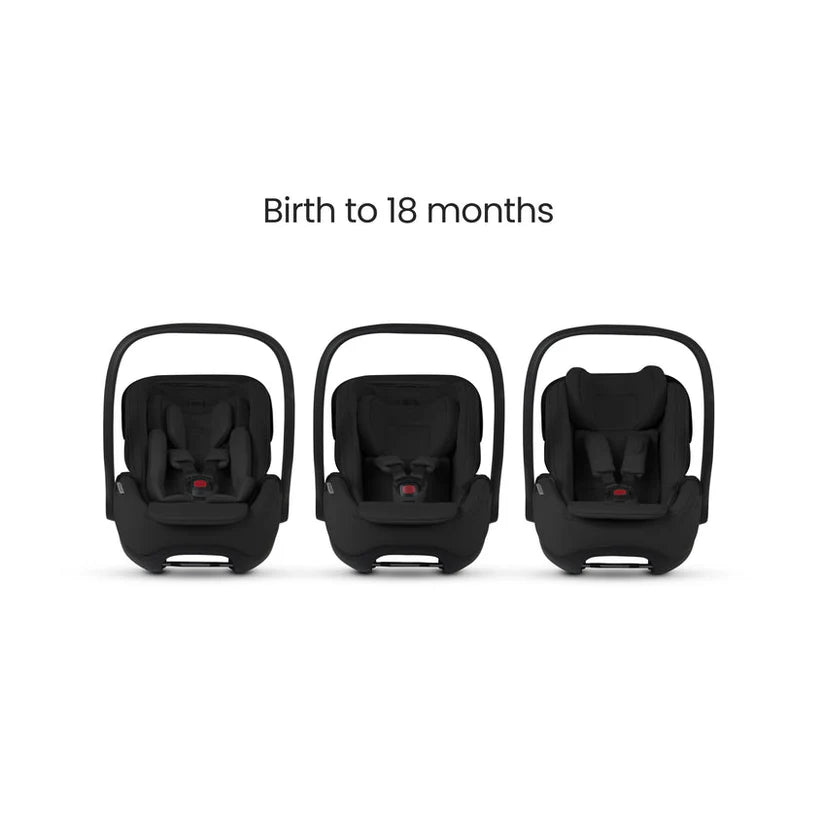 Silver Cross Nia Onyx Compact Travel System - 8 Piece Bundle