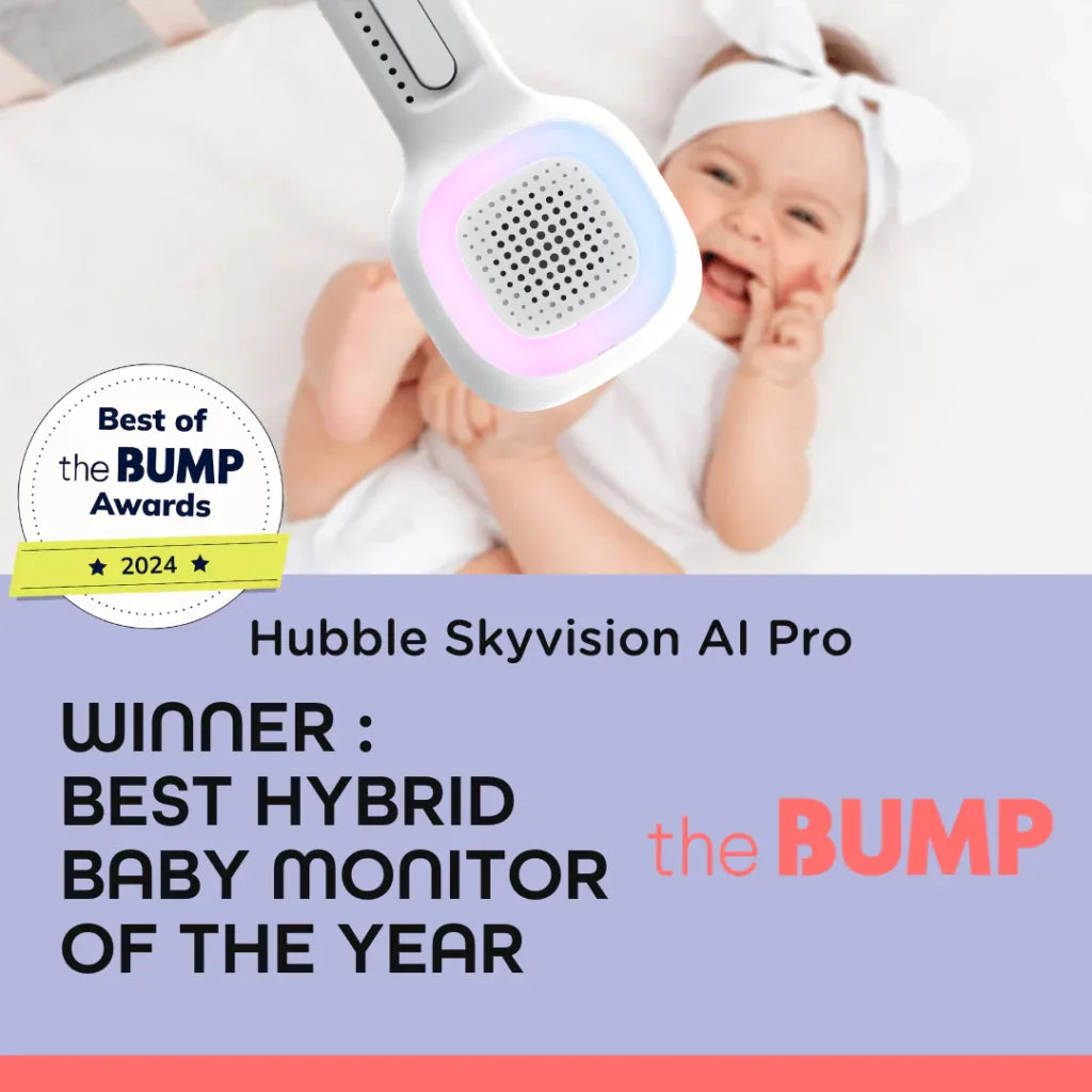 Hubble Connected Sky Vision AI Pro Smart Baby Monitor | Wi-Fi and 5-Inch Touchscreen