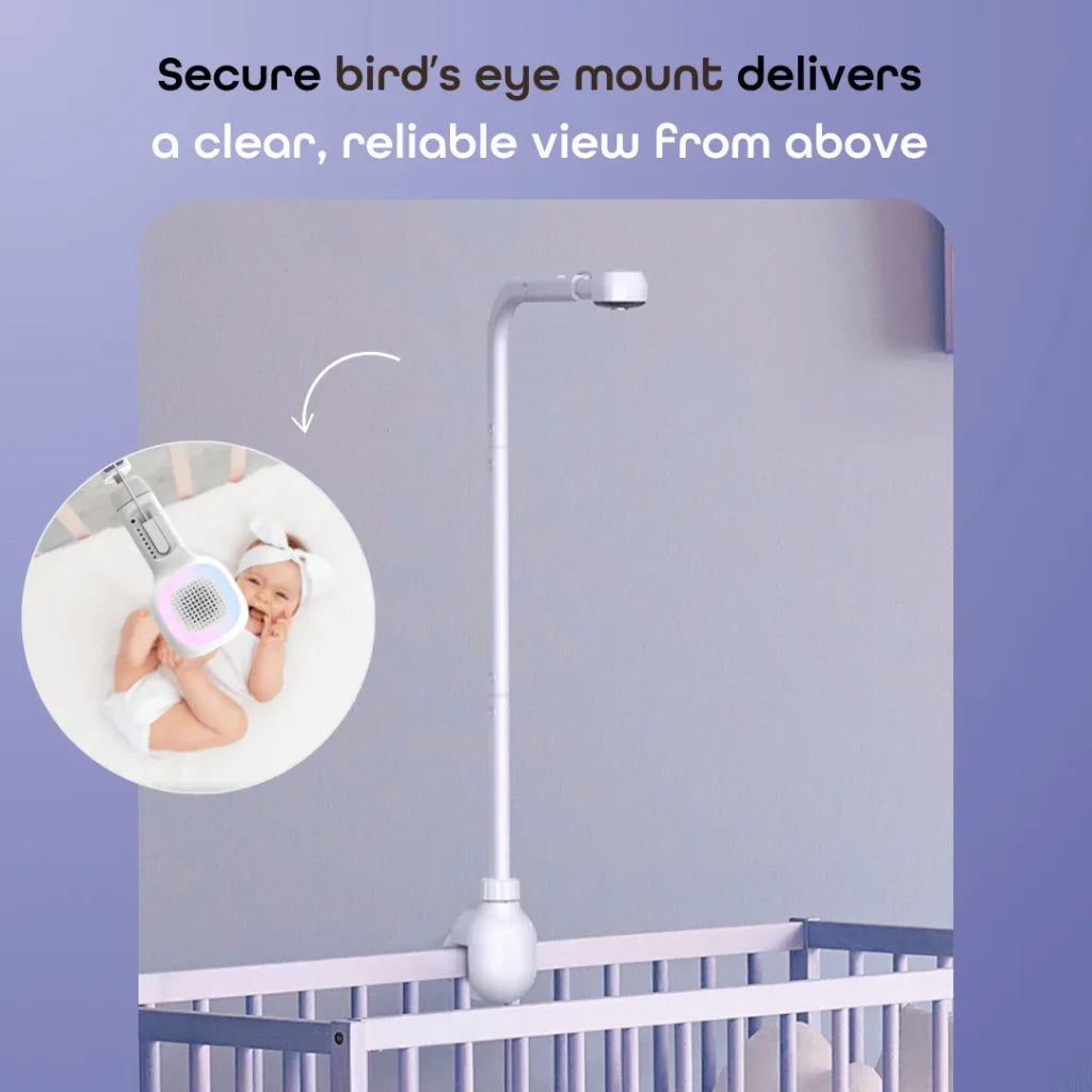 Hubble Connected Sky Vision AI Pro Smart Baby Monitor | Wi-Fi and 5-Inch Touchscreen