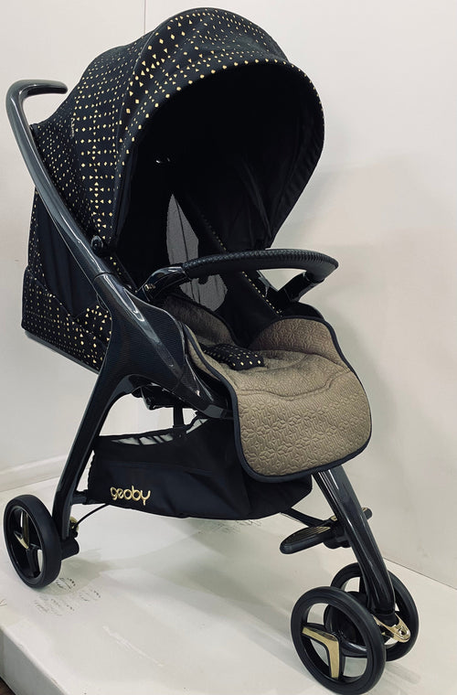 Geoby Tekno Carbon Fiber Buggy (Demo Unit) | Ultra-Light Premium Stroller