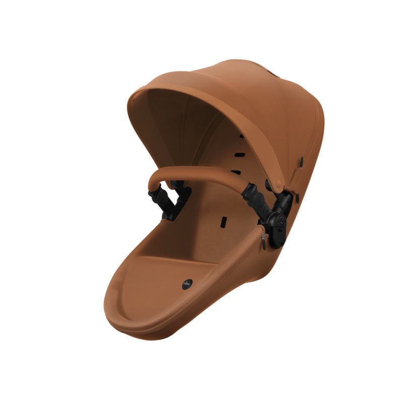 MIMA Xari MAX Stroller – Black & Camel
