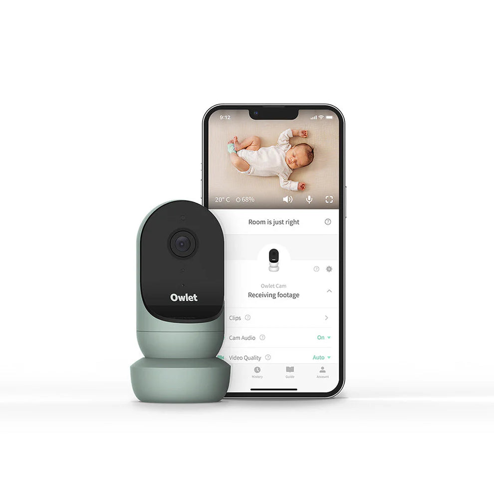 Owlet Dream Sock + FREE Cam 2 Bundle - FDA-Cleared Baby Monitor