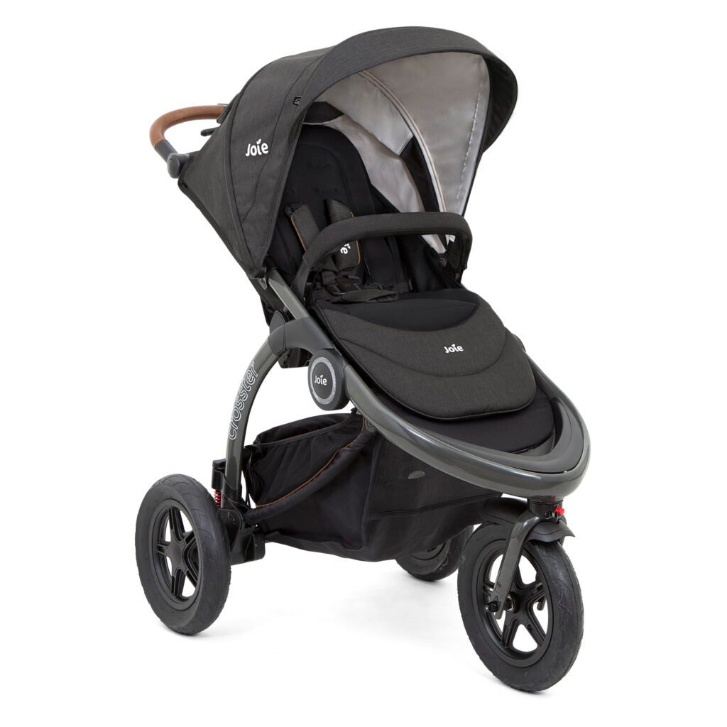 Joie Crosster All-Terrain Travel System – Noir (Includes i-Gemm 2 Car Seat)