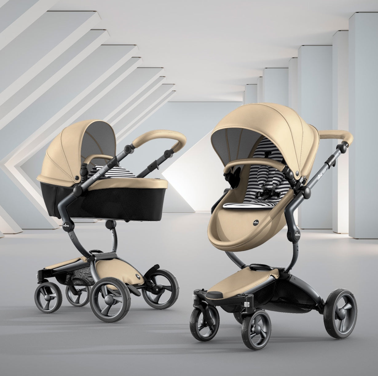 MIMA Xari Stroller – Graphite Grey Frame