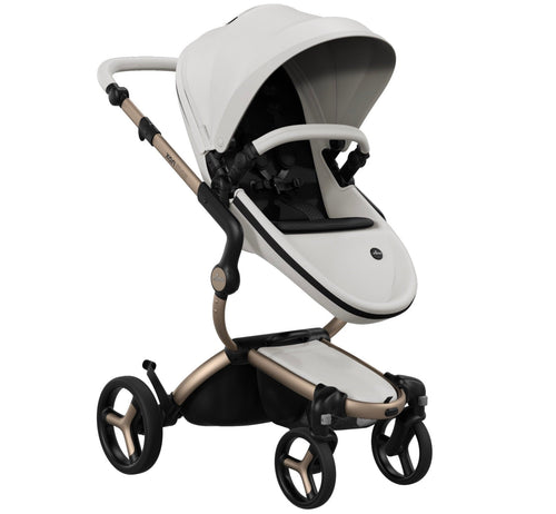 MIMA Xari MAX Stroller – Champagne & White