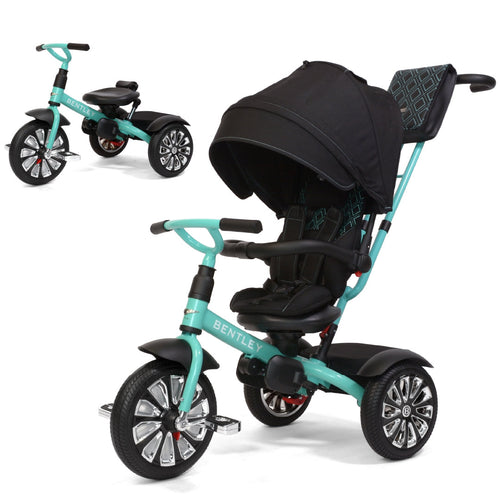 Bentley Mulliner Inspired 6-in-1 Stroller Trike | Tiffany Blue