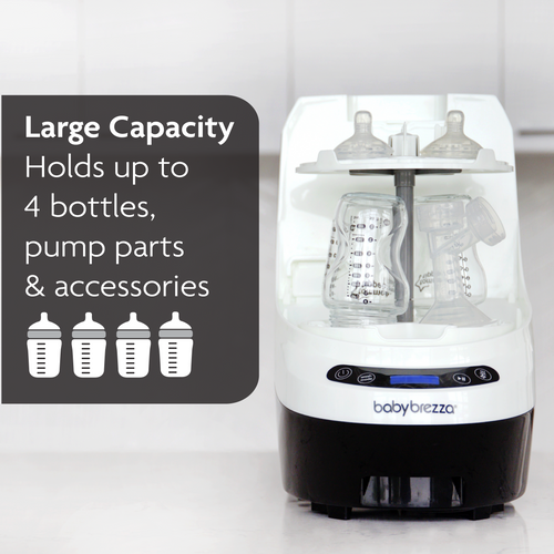 Baby Brezza Bottle Washer Pro | Auto Wash, Sterilize and Dry