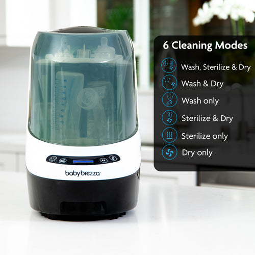 Baby Brezza Bottle Washer Pro | Auto Wash, Sterilize and Dry