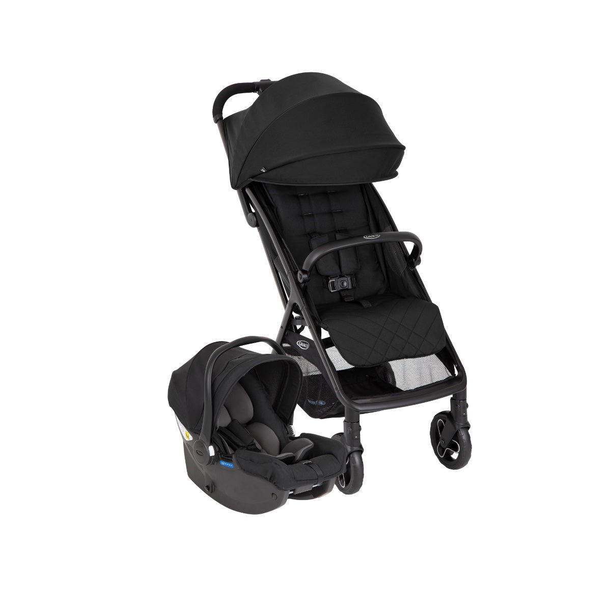 Graco Myavo Travel System | 5.8kg Auto-Fold | Birth Ready