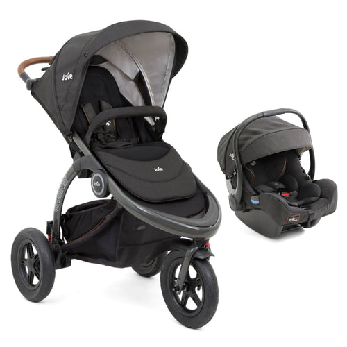Joie Crosster All-Terrain Travel System – Noir (Includes i-Gemm 2 Car Seat)