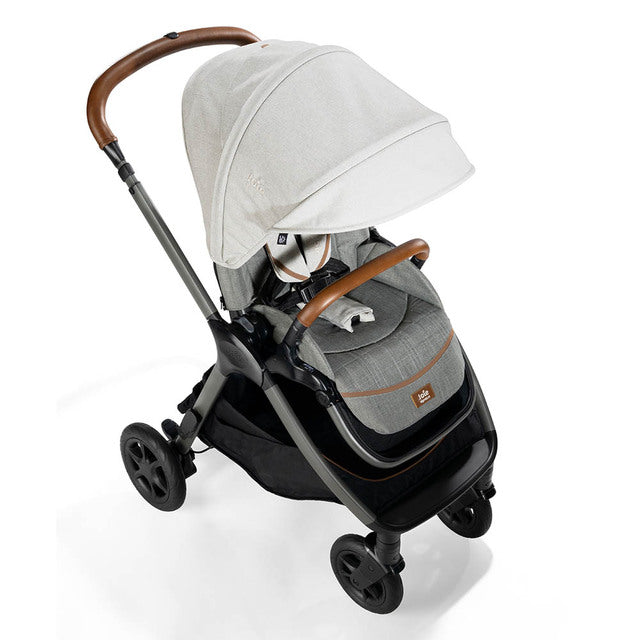 Joie Signature Finiti Travel System – Oyster (Stroller + i-Level Car Seat + ISOFIX Base)