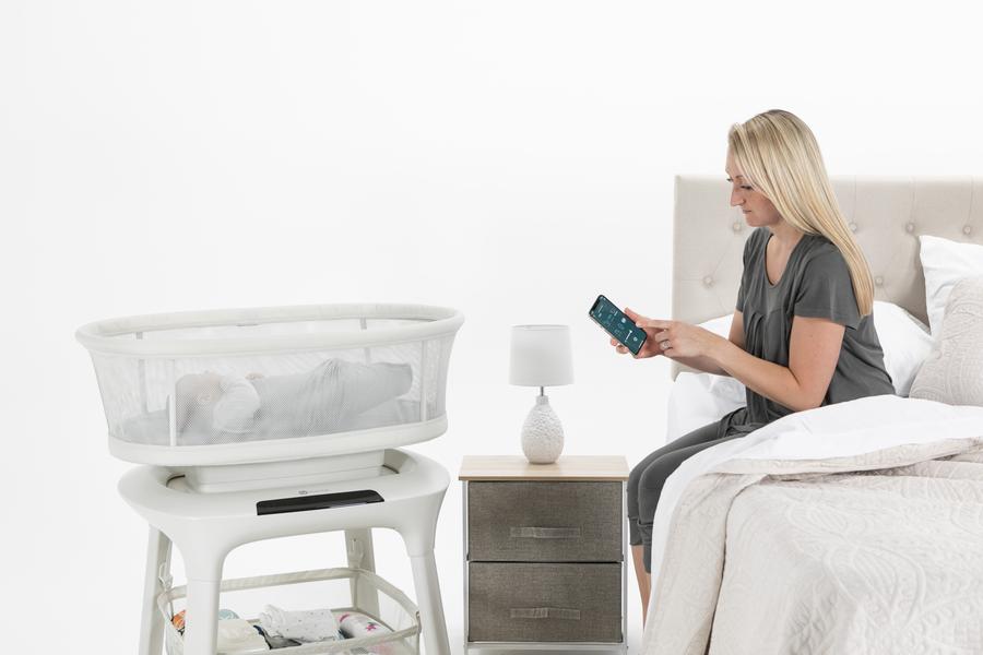 4moms mamaRoo Sleep Bassinet | 5 Motion Settings | App Controlled
