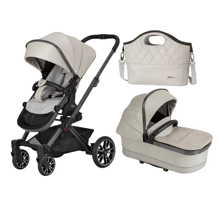 Mercedes Benz Avantgarde GTX Travel System - Moonstone - Car Seat Bundle