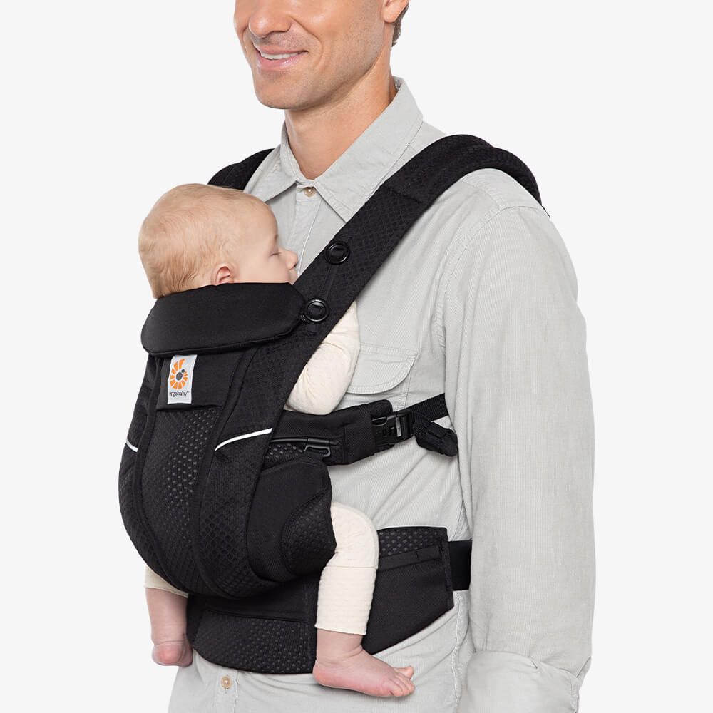 Ergobaby Omni Breeze Baby Carrier | Rated No.1 in Airflow | Newborn to Toddler