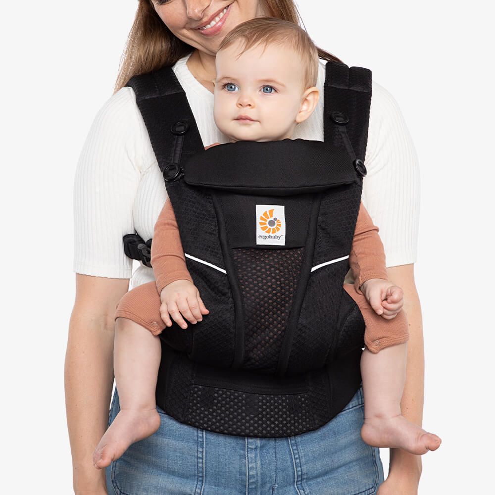 Ergobaby Omni Breeze Baby Carrier | Rated No.1 in Airflow | Newborn to Toddler