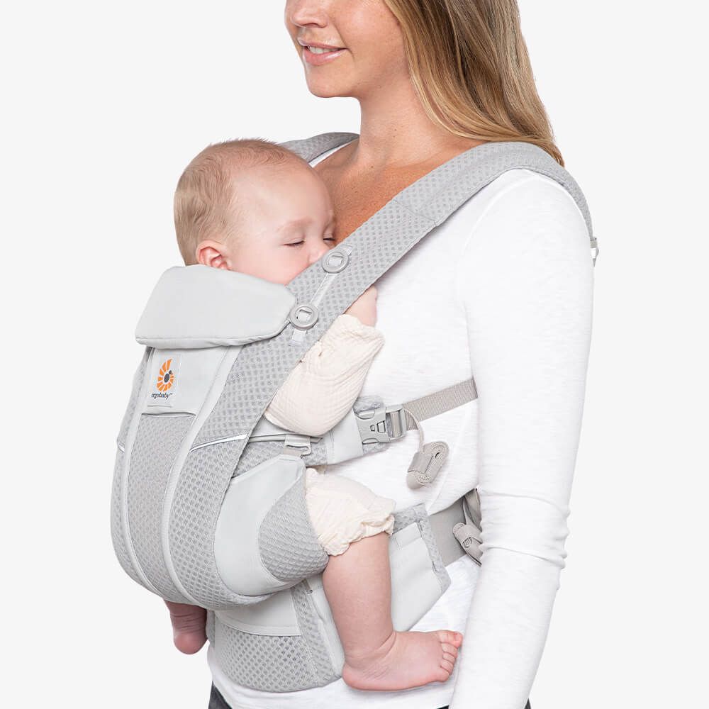 Ergobaby Omni Breeze Baby Carrier | Rated No.1 in Airflow | Newborn to Toddler