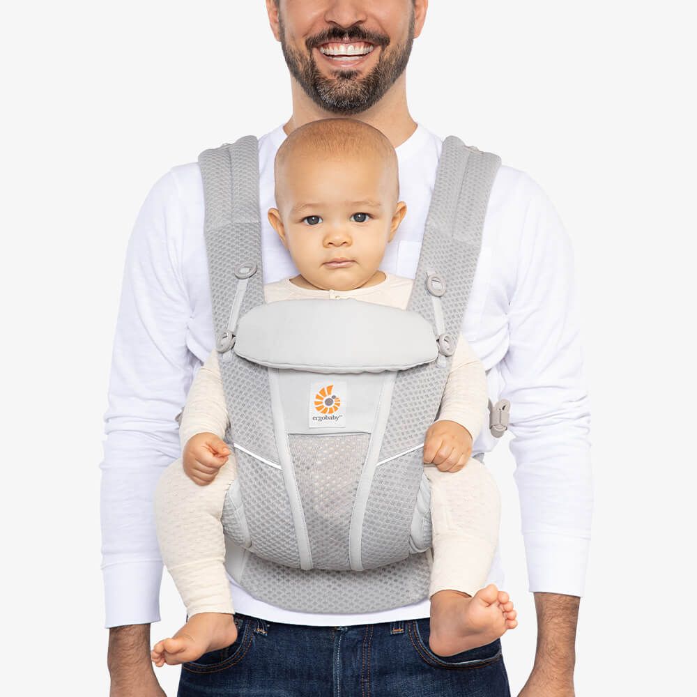 Ergobaby Omni Breeze Baby Carrier | Rated No.1 in Airflow | Newborn to Toddler
