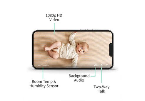 Owlet Dream Sock + FREE Cam 2 Bundle - FDA-Cleared Baby Monitor