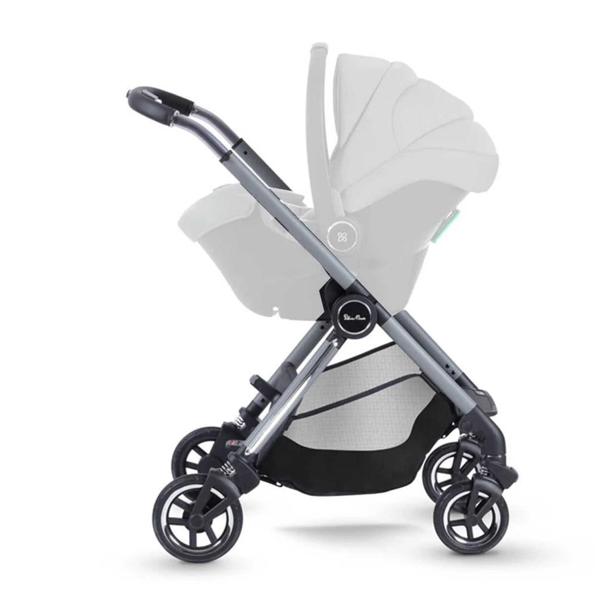 Silver Cross Dune + Free Carry Cot - Glacier