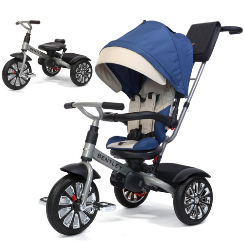 Bentley Mulliner Inspired 6-in-1 Stroller Trike | Cool Stone